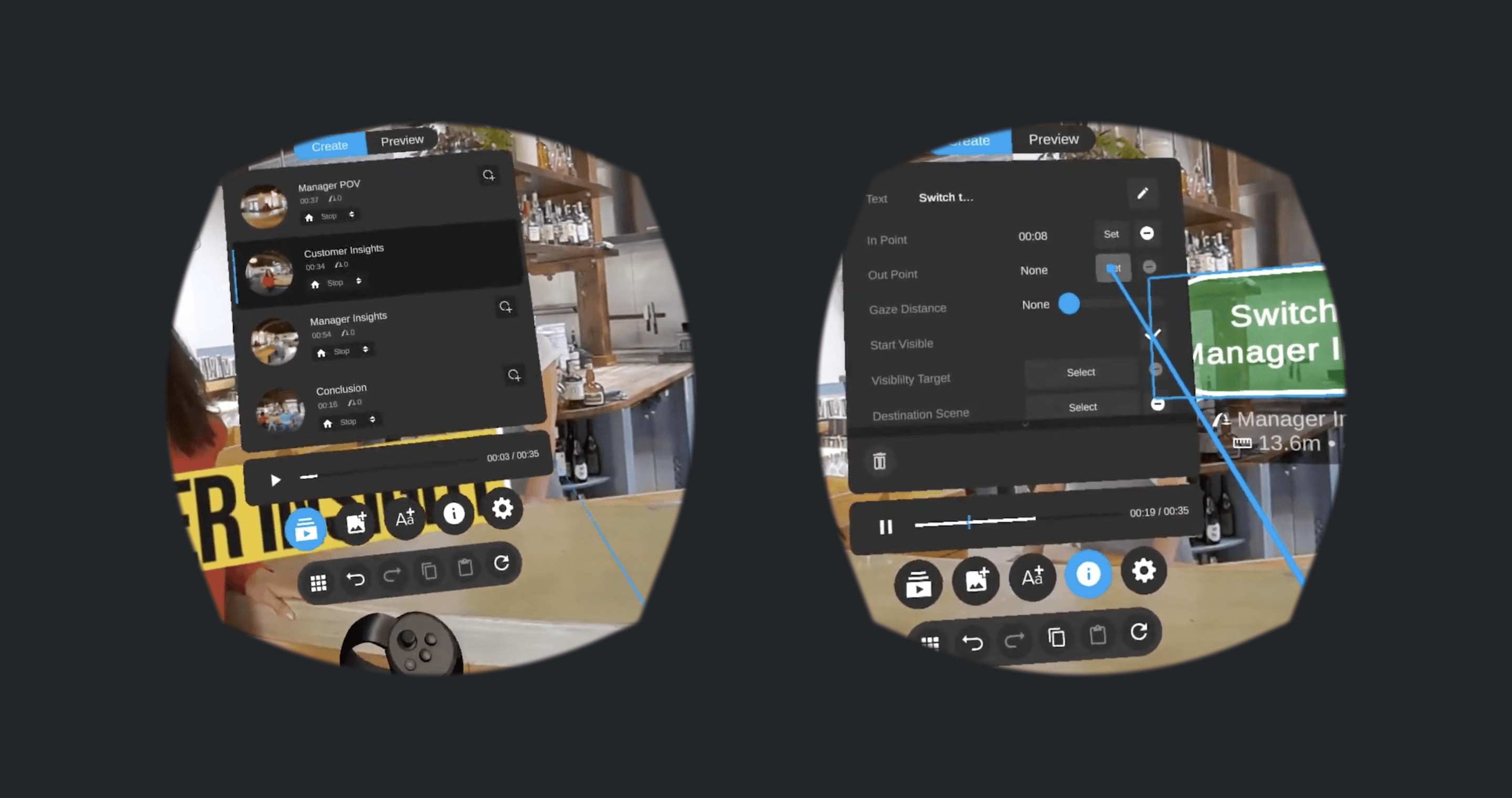 VR app